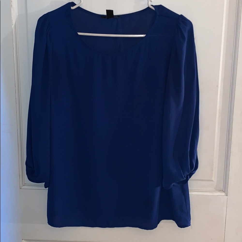 Blue blouse